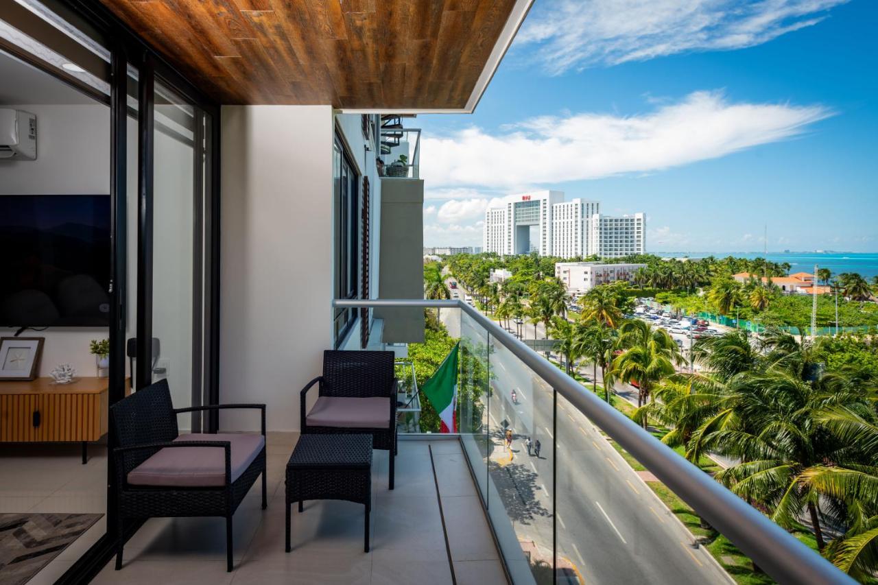Aloja Oceanview In The Hotel Zone 坎昆 外观 照片