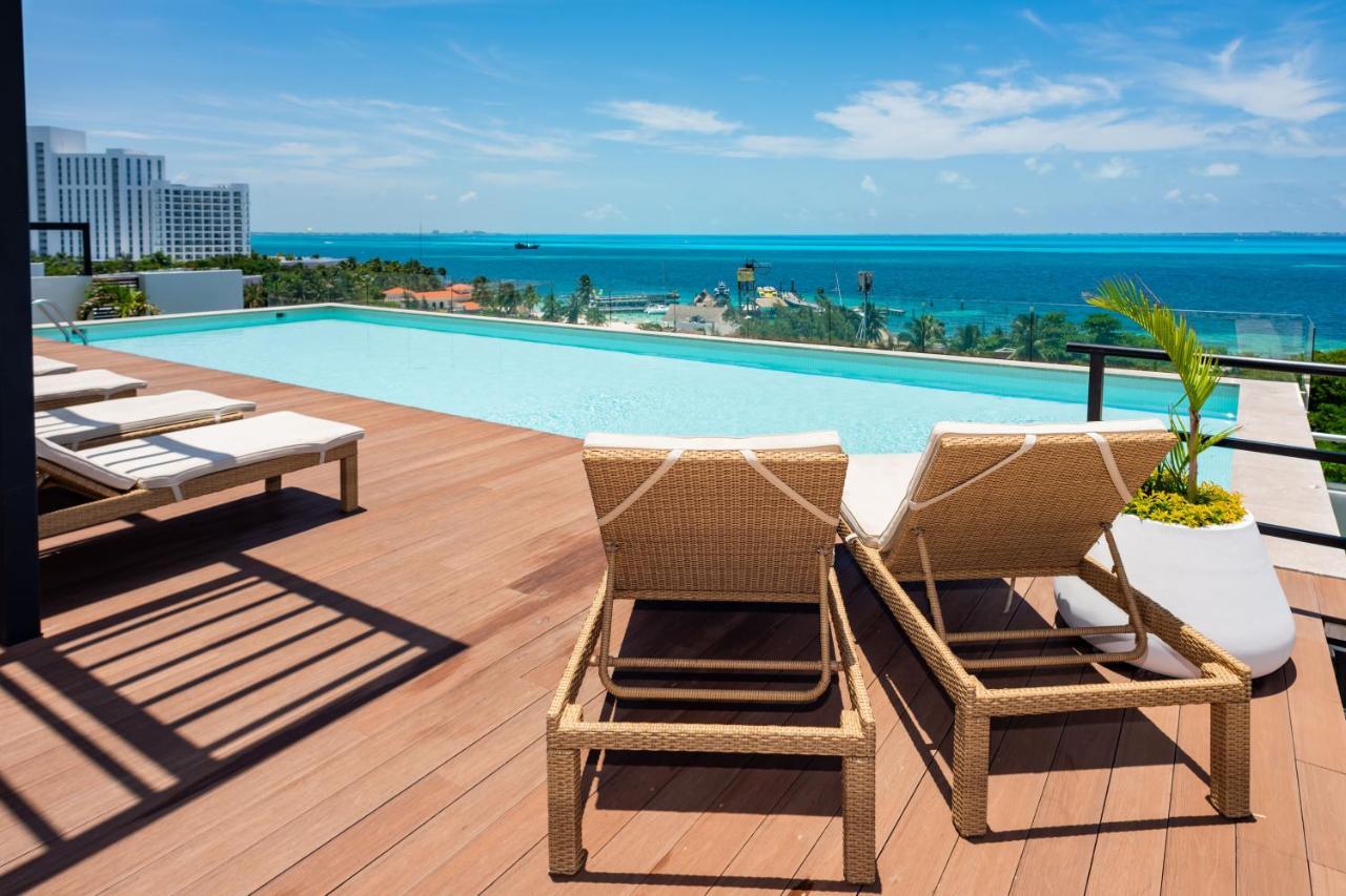 Aloja Oceanview In The Hotel Zone 坎昆 外观 照片